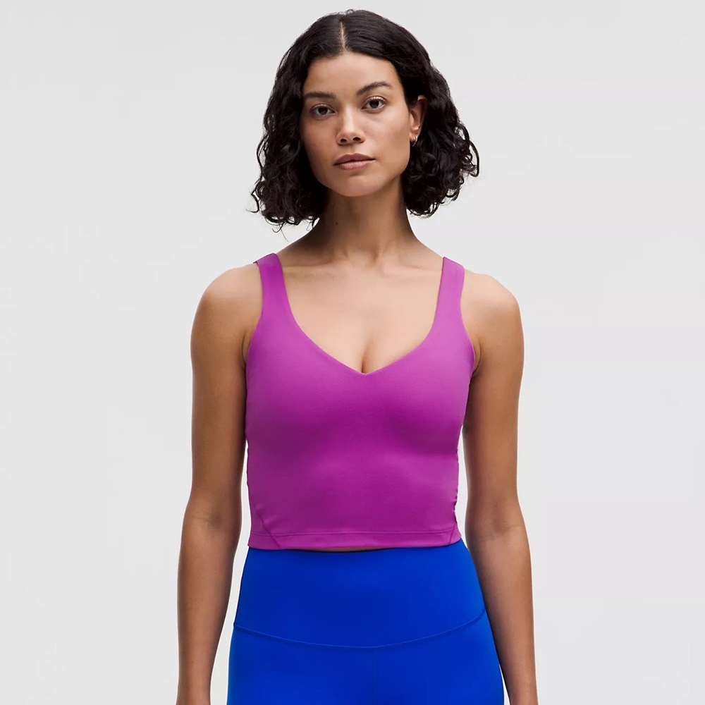 Lululemon Align Tank Vivid Plum Purple Sz 2